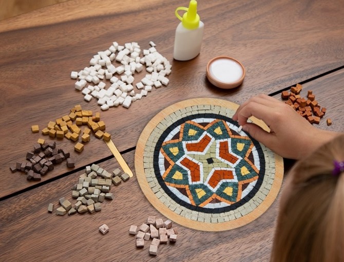 Mozaika z kamieni Mandala